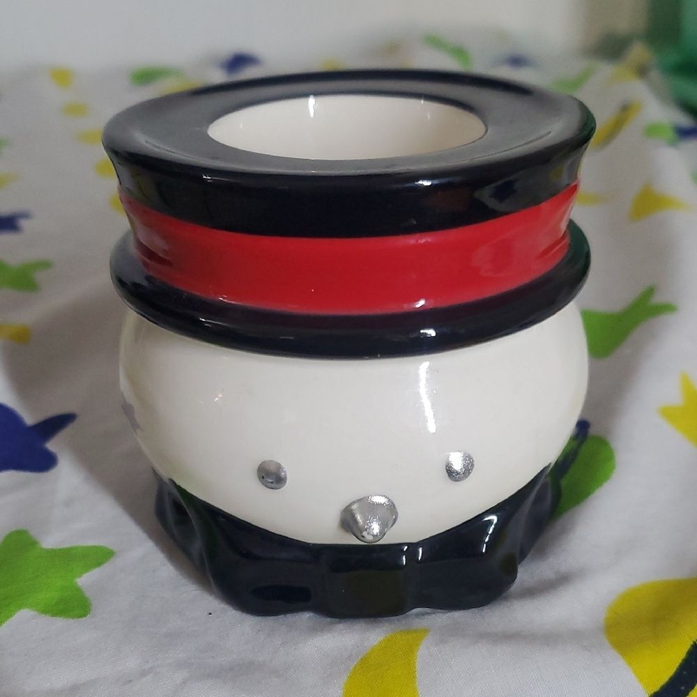 Yankee Candle Festive Snowman Candle Holder